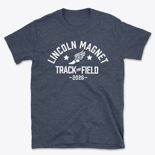 Lincoln Magnet Elementary School Track and Field Basic T-Shirt