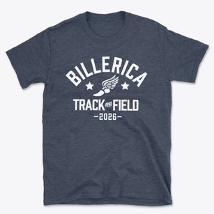 Billerica Memorial High School Track and Field Basic T-Shirt