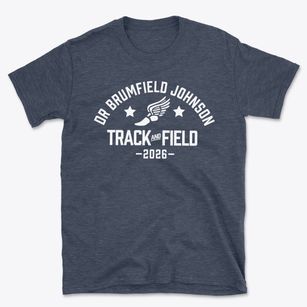 Dr Brumfield Johnson Christian Academy Track and Field Basic T-Shirt