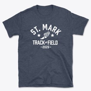 Saint Mark Elementary School Track and Field Basic T-Shirt