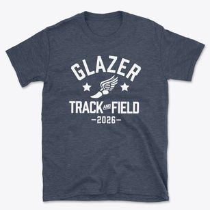 Glazer Elementary School Track and Field Basic T-Shirt