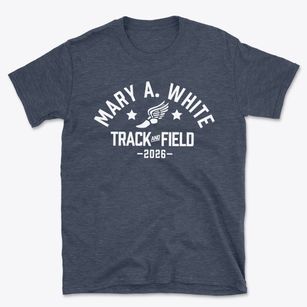 Mary A. White Elementary School Track and Field Basic T-Shirt