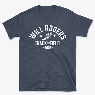Will Rogers Elementary School Track and Field Basic T-Shirt