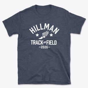 Hillman Elementary School Track and Field Basic T-Shirt