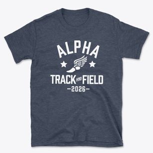 Alpha Montessori School Track and Field Basic T-Shirt