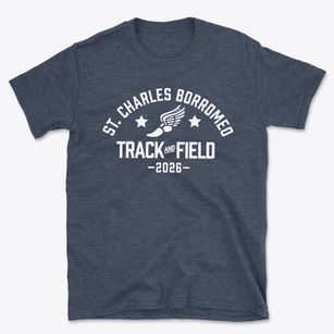Saint Charles Borromeo School Track and Field Basic T-Shirt