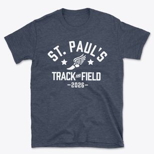 Saint Paul's Lutheran School Track and Field Basic T-Shirt