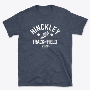 Hinckley Elementary School Track and Field Basic T-Shirt