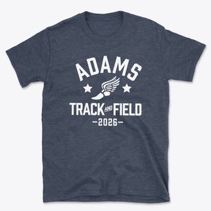 Adams Elementary School Track and Field Basic T-Shirt