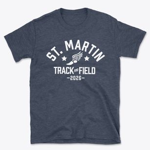 St. Martin High School Track and Field Basic T-Shirt