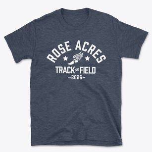 Rose Acres Elementary School Track and Field Basic T-Shirt