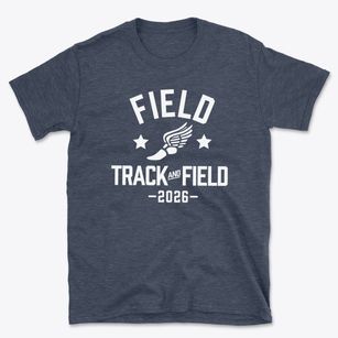 Field Elementary School Track and Field Basic T-Shirt
