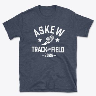 Askew Elementary School Track and Field Basic T-Shirt