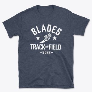Blades Elementary School Track and Field Basic T-Shirt