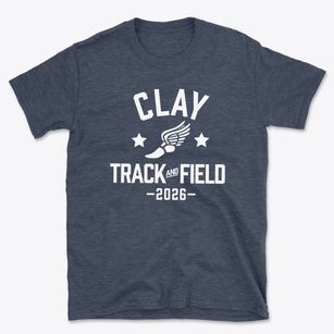 Clay Community Education Center Track and Field Basic T-Shirt