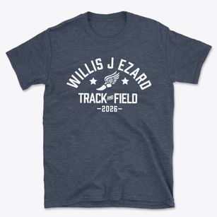 Willis J Ezard Elementary School Track and Field Basic T-Shirt
