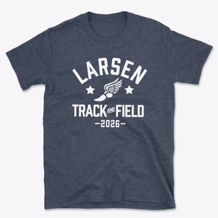 Larsen Christian Academy Track and Field Basic T-Shirt