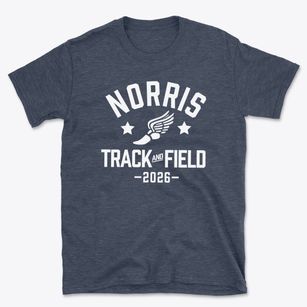 Norris Junior High School Track and Field Basic T-Shirt