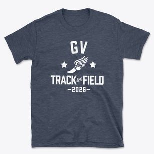 Gv Christian Track and Field Basic T-Shirt