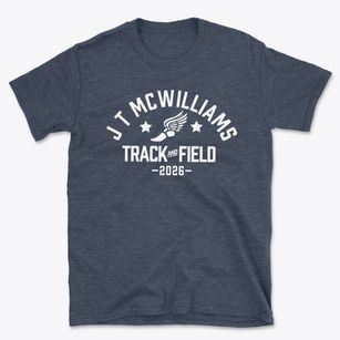 J T Mcwilliams Elementary School Track and Field Basic T-Shirt