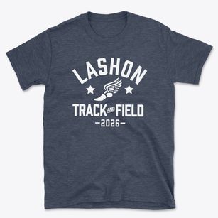 Lashon Academy Track and Field Basic T-Shirt