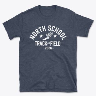 North School Track and Field Basic T-Shirt