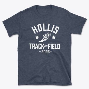 Hollis Primary Elementary School Track and Field Basic T-Shirt
