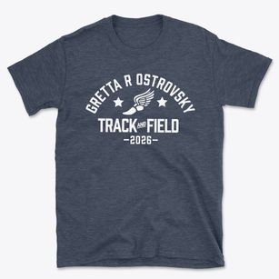 Gretta R Ostrovsky Middle School Track and Field Basic T-Shirt