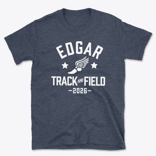 Edgar Elementary School Track and Field Basic T-Shirt