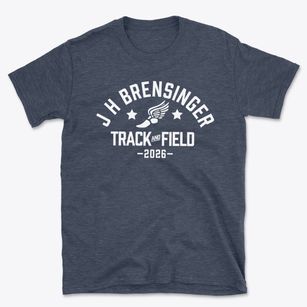 J H Brensinger Track and Field Basic T-Shirt