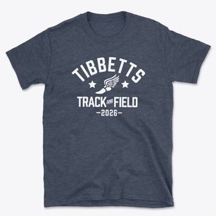 Tibbetts Middle School Track and Field Basic T-Shirt