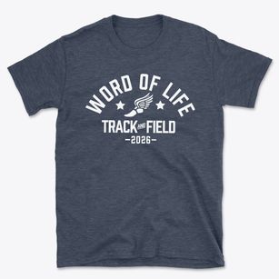 Word Of Life Christian Academy Track and Field Basic T-Shirt