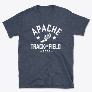 Apache Elementary School Track and Field Basic T-Shirt