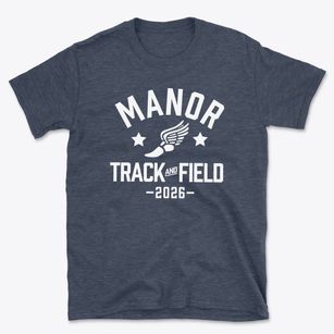 Manor Elementary School Track and Field Basic T-Shirt