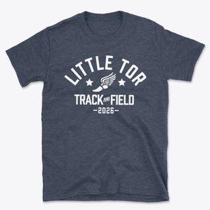 Little Tor Elementary School Track and Field Basic T-Shirt