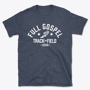 Full Gospel Christian Academy Track and Field Basic T-Shirt