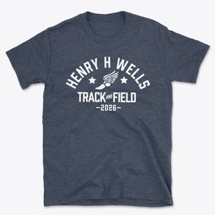 Henry H Wells Middle School Track and Field Basic T-Shirt