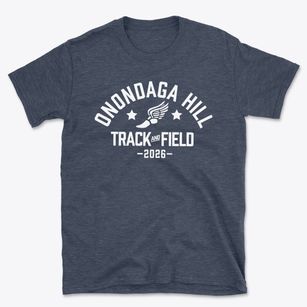 Onondaga Hill Middle School Track and Field Basic T-Shirt