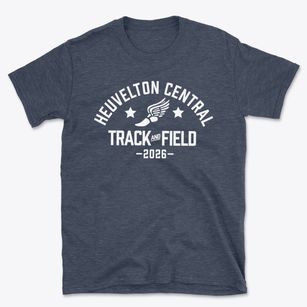 Heuvelton Central School Track and Field Basic T-Shirt