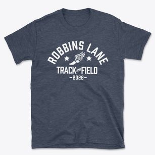 Robbins Lane Elementary School Track and Field Basic T-Shirt