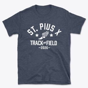Saint Pius X School Track and Field Basic T-Shirt