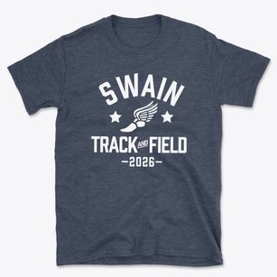 Swain County East Elementary School Track and Field Basic T-Shirt