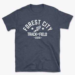 Forest City Elementary School Track and Field Basic T-Shirt