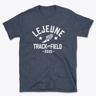 Lejeune High School Track and Field Basic T-Shirt