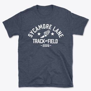 Sycamore Lane Middle School Track and Field Basic T-Shirt