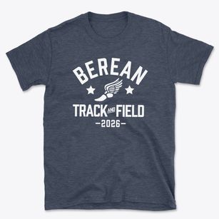Berean Junior Academy Track and Field Basic T-Shirt