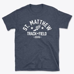Saint Matthew Catholic School Track and Field Basic T-Shirt