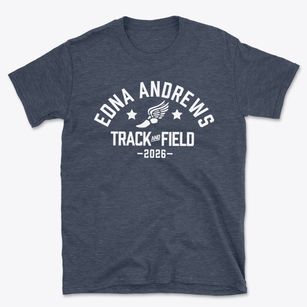 Edna Andrews Elementary School Track and Field Basic T-Shirt