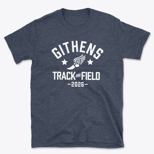 Sherwood Githens Middle School Track and Field Basic T-Shirt