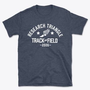 Research Triangle High School Track and Field Basic T-Shirt